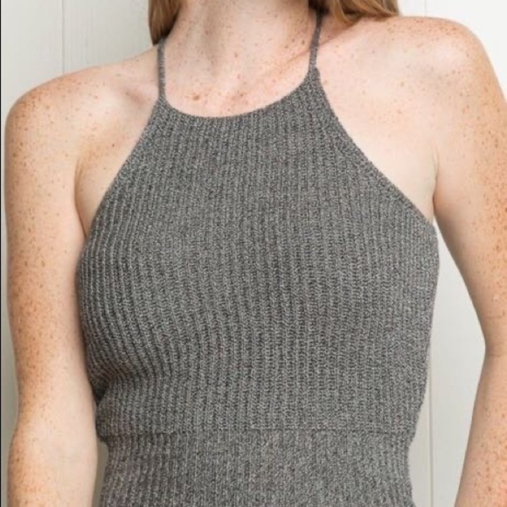 Brandy Melville Knitted Halter